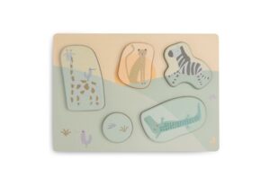 Houten puzzel jungle